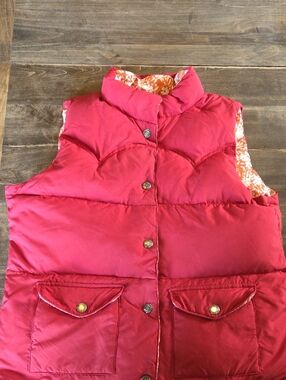 American Eagle Down Puffer Vest Reversible
